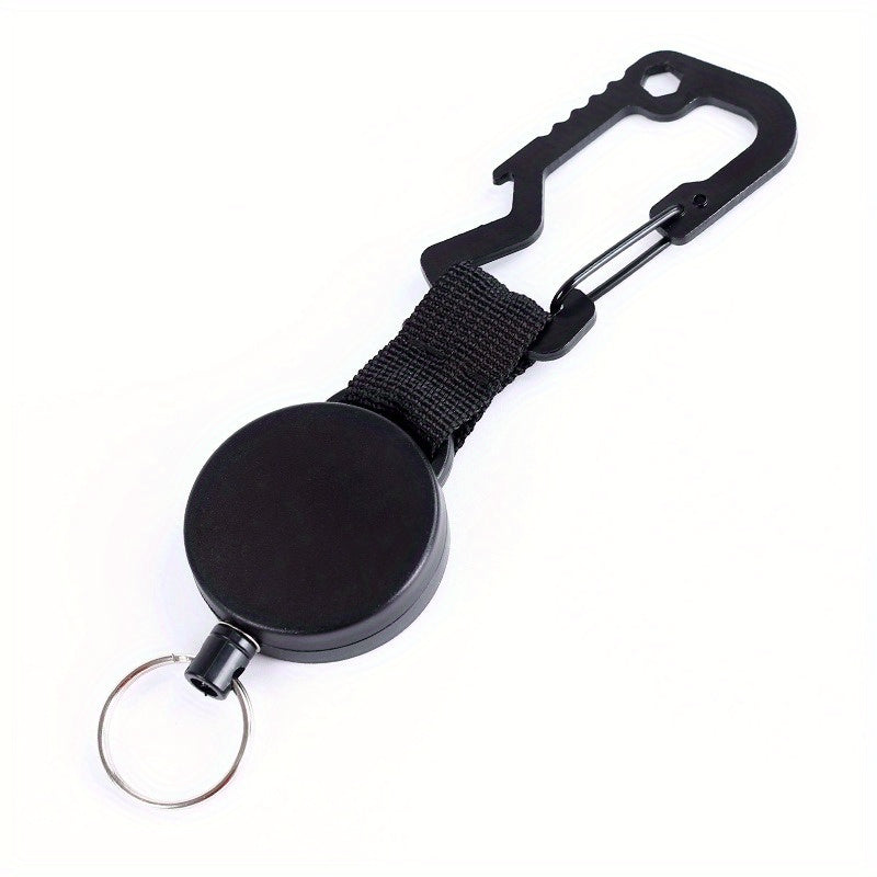 Telescopic Hook Buckle Keychain for Fishing Camping Hiking