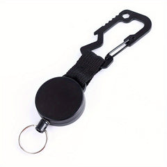 Telescopic Hook Buckle Keychain for Fishing Camping Hiking