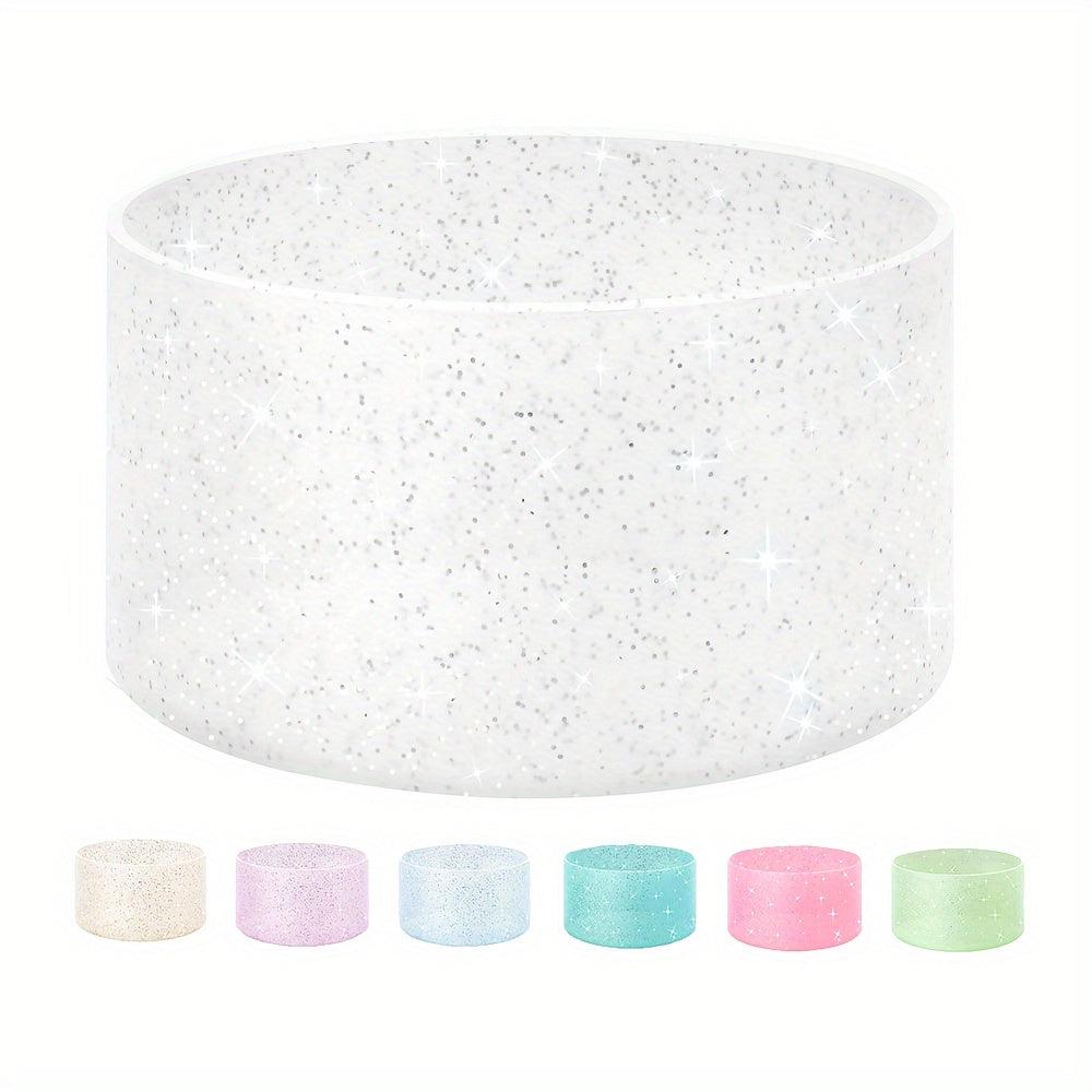Glitter Silicone Cup Base Cover Protective Sleeve
