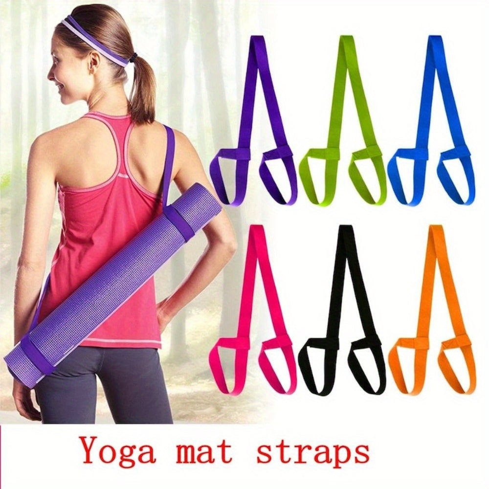 Solid Yoga Mat Binding Strap - Yoga Mat Carrying Strap