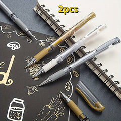 2pcs Highlighter Sketch Markers 1 0mm Paint Marker Pen Gel Pen For Art