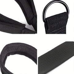 Comfort Double Loop Pilates Straps D ring Yoga Handle Rope