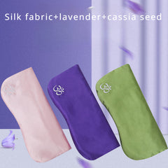 Soft Yoga Eye Pillow with Strap for Rest & Meditation
