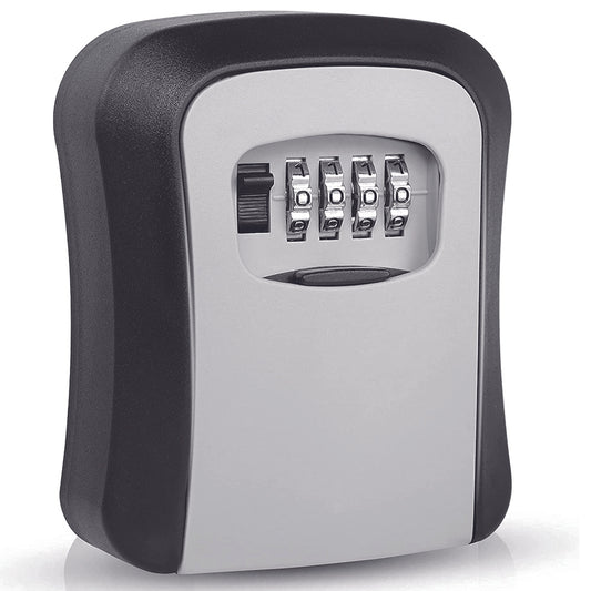 Outdoor Key Lock Box Portable Combination Security Lockbox Waterproof