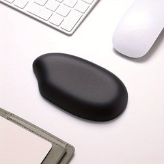 Little Bear Hall Rice Silicone Wrist Mouse Pad Keyboard Hand Rest Faux Leather