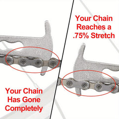 Bicycle Chain Wear Indicator Mountain Bike Chain Gauge Tool