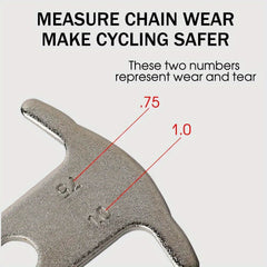 Bicycle Chain Wear Indicator Mountain Bike Chain Gauge Tool