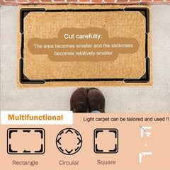 8pcs Self Adhesive Fastener Stickers Hook Loop for Bed Sofa Mat Carpet