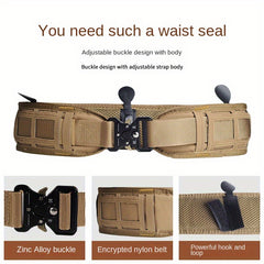 Outdoor Waistband Quick Release Battle Belt