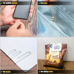 50pcs Metal Paper Clips for Desktop Use