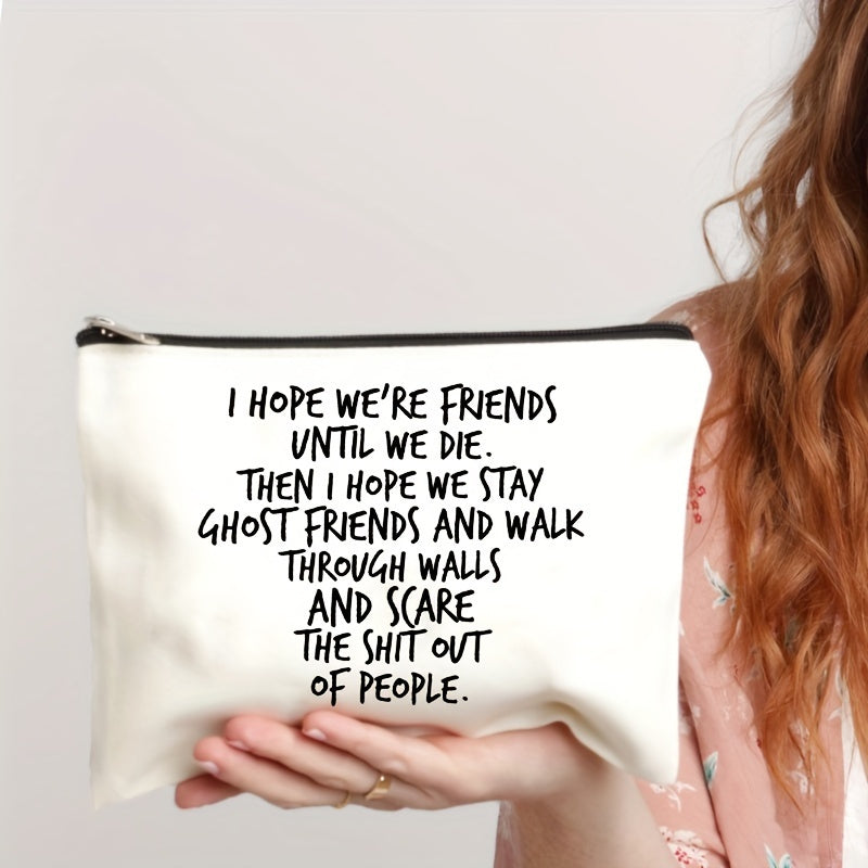 Cosmetic Bag Birthday Gift For Her Toiletries Storage Makeup Bag Case