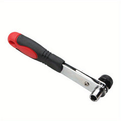 1pc 1/4'' Mini Ratchet Wrench with Socket Adapter