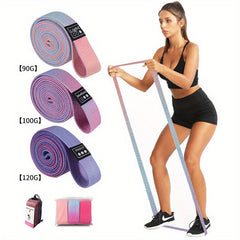 18in Resistance Rope Yoga Belts for Squat & Strength Training
