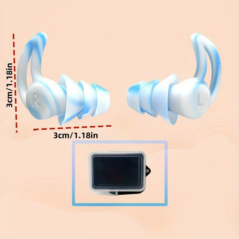 Silicone Noise Canceling Earplugs for Swimming