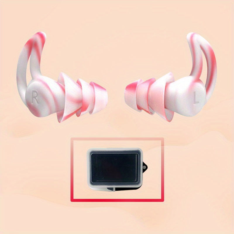 Silicone Noise Canceling Earplugs for Swimming
