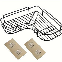 Triangle Storage Rack Shower Shelf No Punching