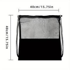 Multifunctional Soccer Training Bag Basketball Drawstring Backpack