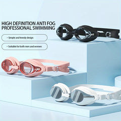 Electroplated Adult Swimming Goggles Anti UV Anti-Fog Unisex Waterproof Goggles