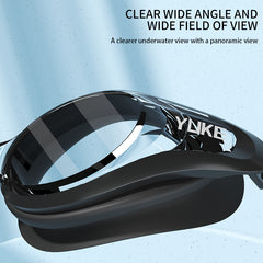 Electroplated Adult Swimming Goggles Anti UV Anti-Fog Unisex Waterproof Goggles