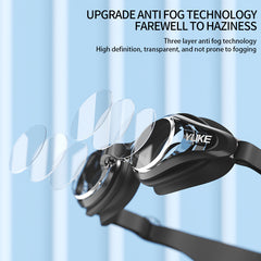 Electroplated Adult Swimming Goggles Anti UV Anti-Fog Unisex Waterproof Goggles