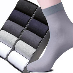 10 Pairs Men's Crew Socks Thin Breathable Casual Outdoor All Seasons Wear