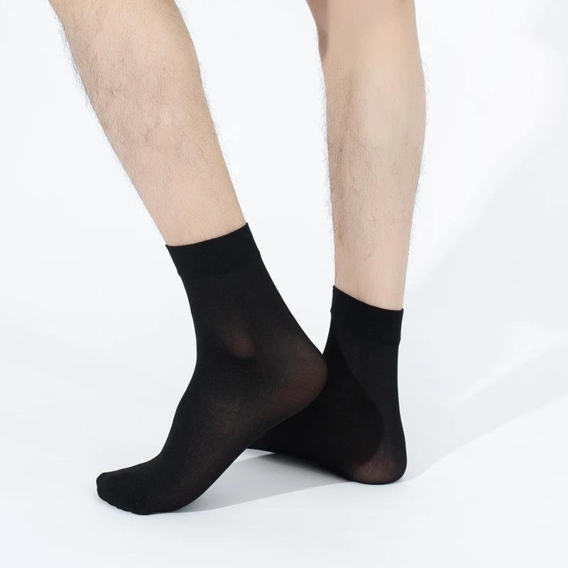 10 Pairs Men's Crew Socks Thin Breathable Casual Outdoor All Seasons Wear