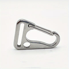 1pc Stainless Steel Hook Buckle for Camping Travel Luggage Strap