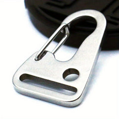 1pc Stainless Steel Hook Buckle for Camping Travel Luggage Strap