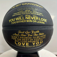 No 7 Basketball Grandpa Gift To Grandson Sports Game Supplies Gift