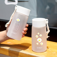 500ml Daisy Plastic Water Bottle 18.59OZ