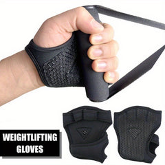 Non Slip Gym Gloves with Wrist Support for Fitness Weightlifting