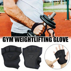 Non Slip Gym Gloves with Wrist Support for Fitness Weightlifting