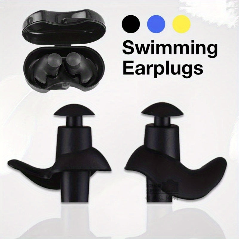 Waterproof Swimming Earplugs Reusable Silicone Ear Plugs for Surfing