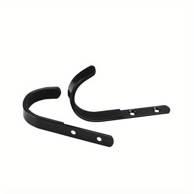 2pairs Heavy Duty Rack Wall Mount Stainless Steel Holder Display