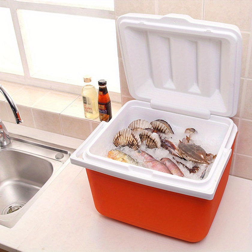 Portable Insulated Cooler Box for Household Outdoor Fishing