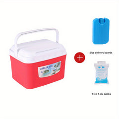 Portable Insulated Cooler Box for Household Outdoor Fishing