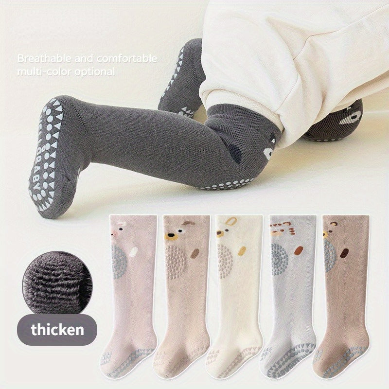 Kids' Soft Knee Socks Non Slip Floor Socks