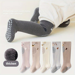 Kids' Soft Knee Socks Non Slip Floor Socks