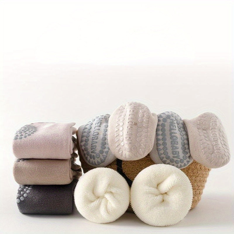 Kids' Soft Knee Socks Non Slip Floor Socks