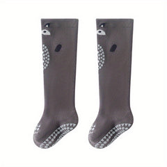 Kids' Soft Knee Socks Non Slip Floor Socks