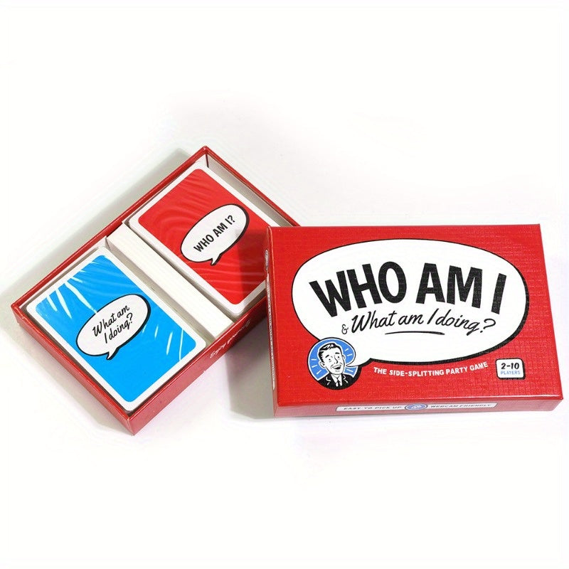 Who Am I Family Gathering Game Card Q&A To Get Closer Relationship