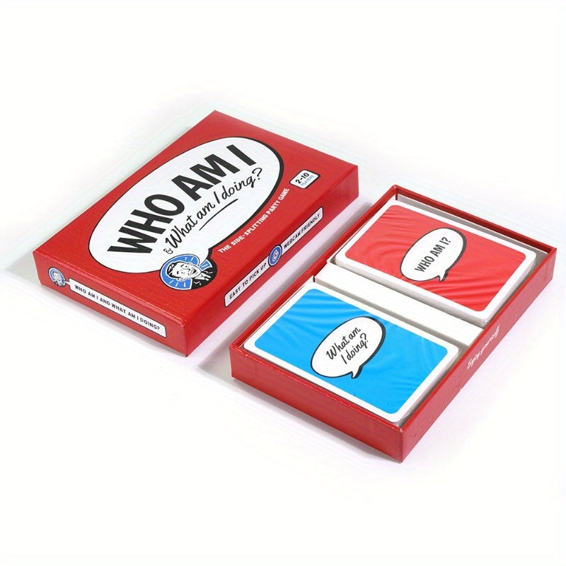Who Am I Family Gathering Game Card Q&A To Get Closer Relationship