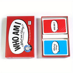 Who Am I Family Gathering Game Card Q&A To Get Closer Relationship