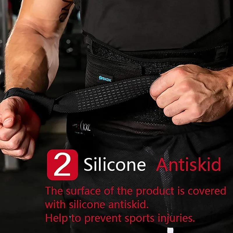 2pcs Cotton Hard Pull Wrist Lifting Straps with Neoprene Cushioned Wrist Pad