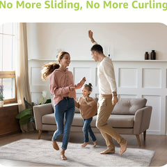 12pcs Non Slip Rug Grippers Stickers Hardwood Floors Reusable Washable