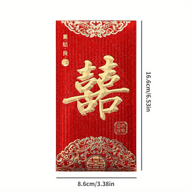 24pcs Spring Red Envelope Lucky Money Envelope Year Of The Dragon