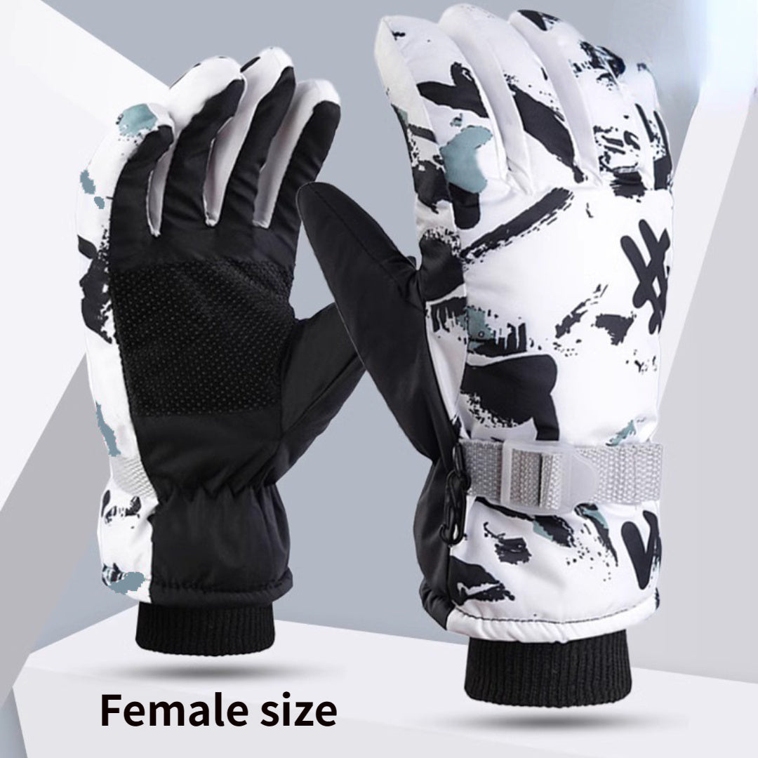 Winter Ski Gloves Plus Velvet Coldproof Touchscreen Gloves