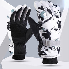Winter Ski Gloves Plus Velvet Coldproof Touchscreen Gloves