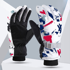 Winter Ski Gloves Plus Velvet Coldproof Touchscreen Gloves