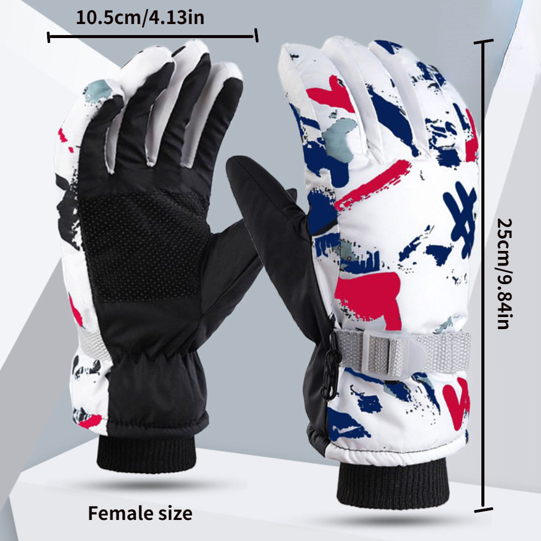 Winter Ski Gloves Plus Velvet Coldproof Touchscreen Gloves
